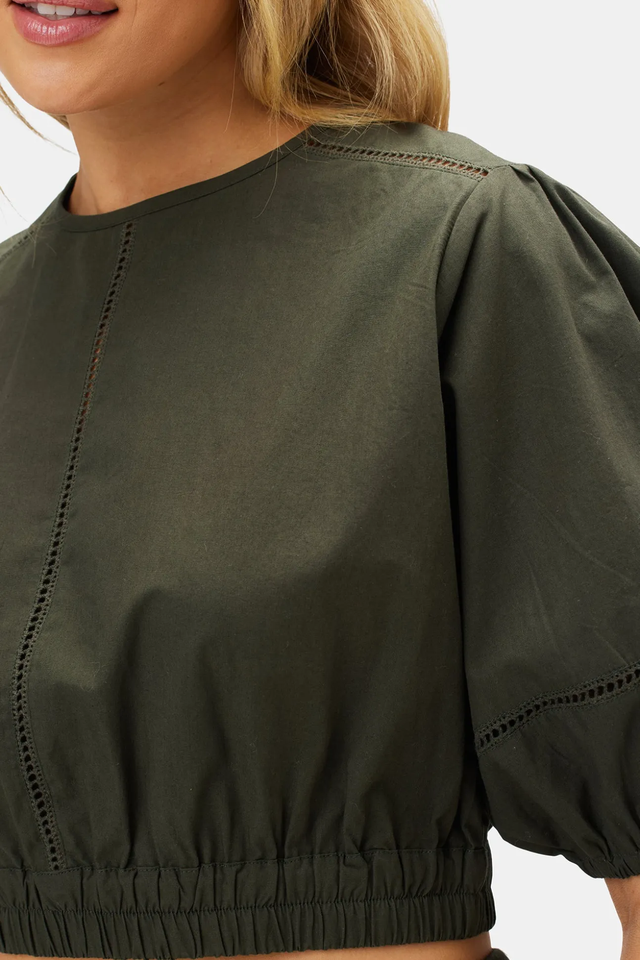 Lisa Organic Cotton Poplin Top