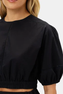 Lisa Organic Cotton Poplin Top
