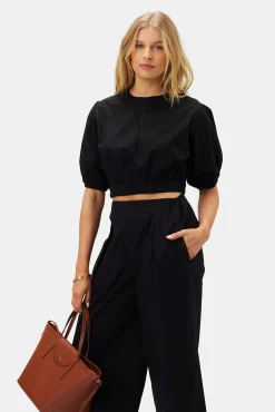 Lisa Organic Cotton Poplin Top