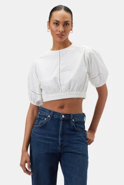 Lisa Organic Cotton Poplin Top