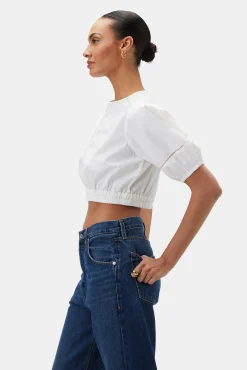 Lisa Organic Cotton Poplin Top