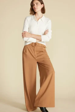 Lorraine Merino Wool Henley Sweater