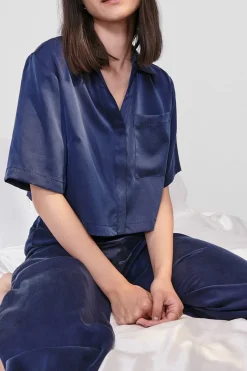 Lunya Washable Silk High Rise Pant Set