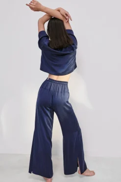 Lunya Washable Silk High Rise Pant Set