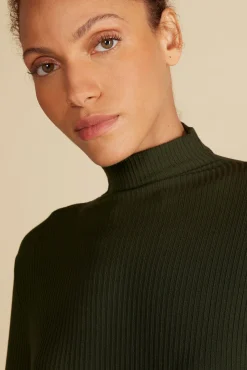 Lux Paris Rib Turtleneck