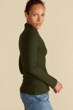 Lux Paris Rib Turtleneck