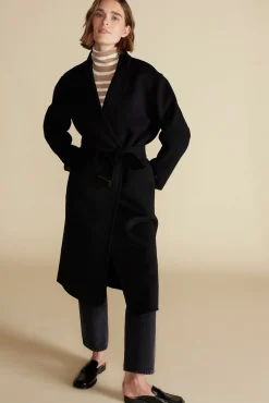 Lya Felted Wool Coat