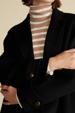 Lya Felted Wool Coat