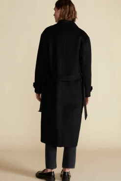 Lya Felted Wool Coat