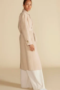 Lya Felted Wool Coat