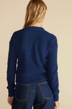 Madella Pom Pom Organic Cotton Sweater