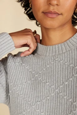 Madella Pom Pom Organic Cotton Sweater