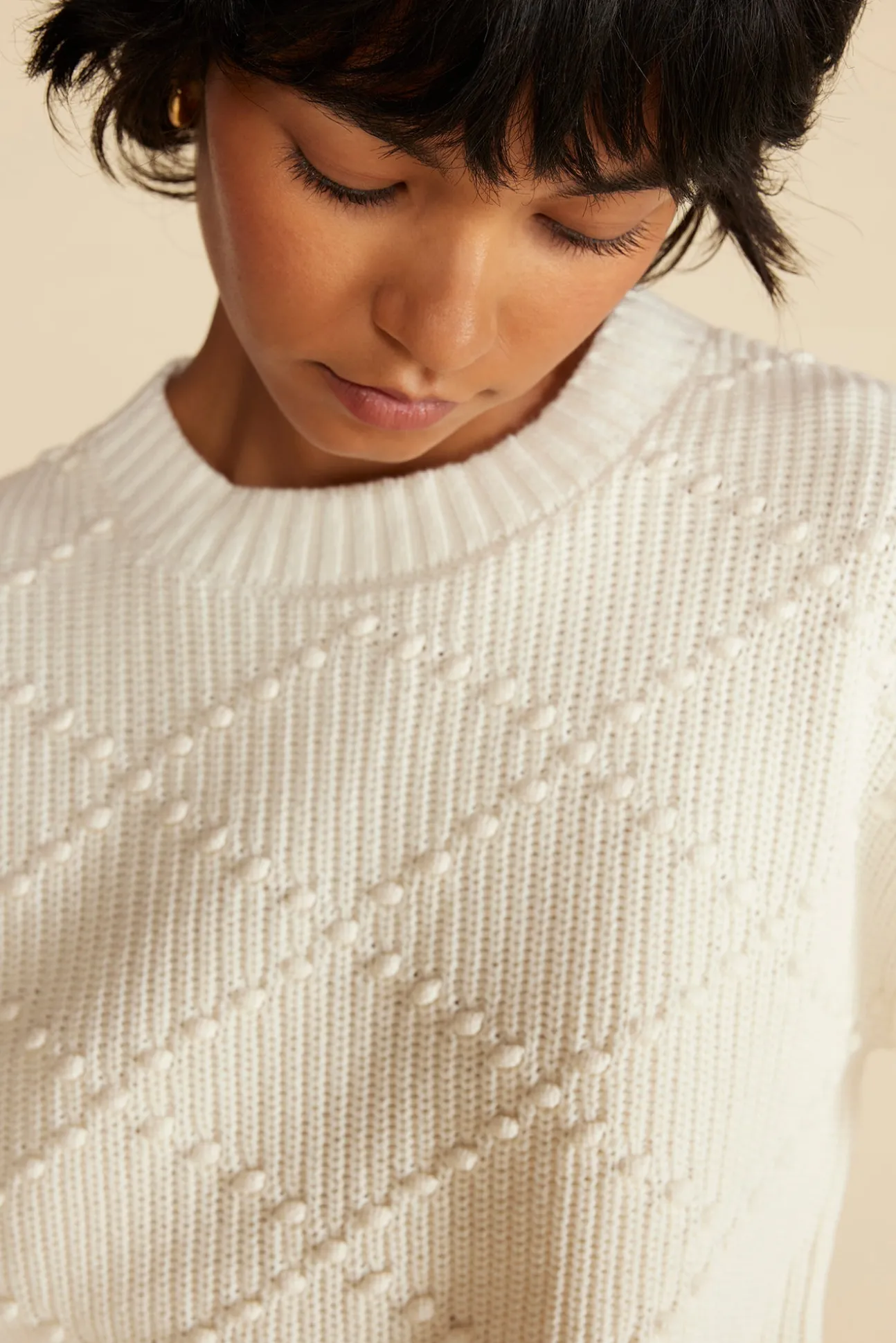 Madella Pom Pom Organic Cotton Sweater