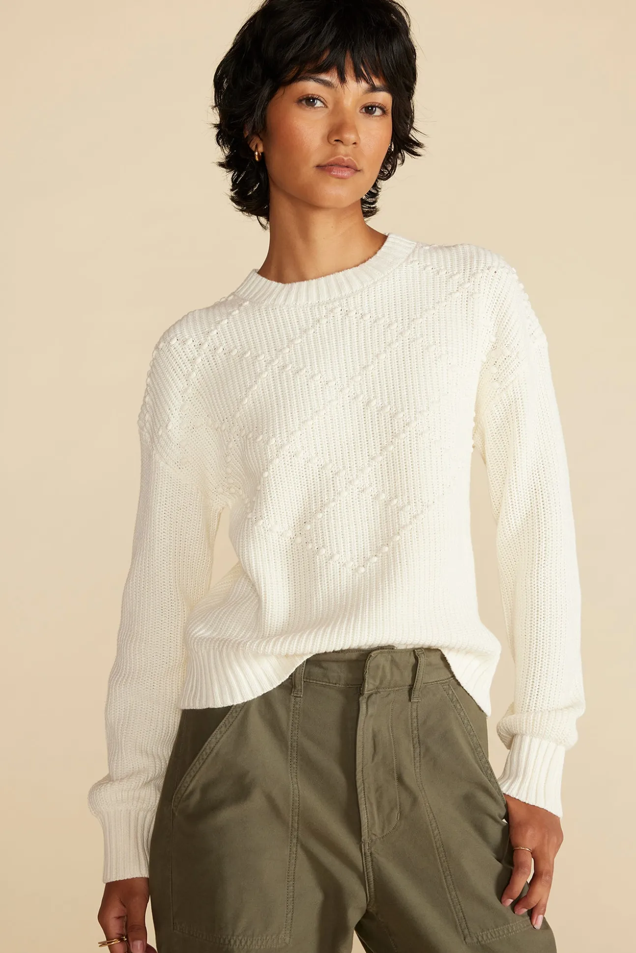Madella Pom Pom Organic Cotton Sweater