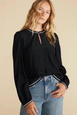 Minna Viscose Crepe Blouse