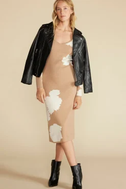Orane Wool Jacquard Sweater Dress