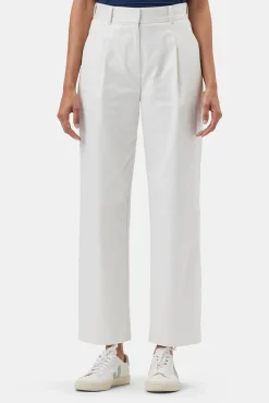Pleated Wide Leg Trouser