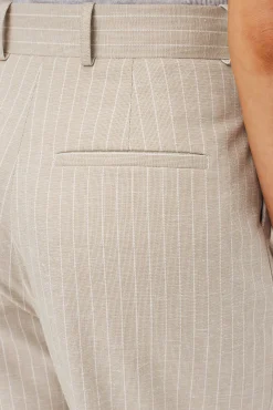 Pleated Wide Leg Trouser