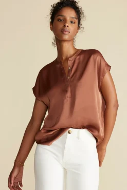 Ren Recycled Sateen Blouse