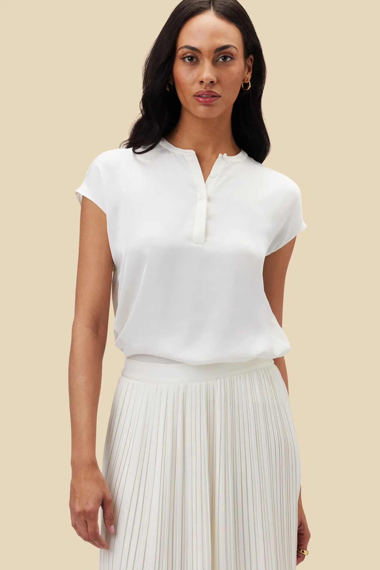 Ren Recycled Sateen Blouse