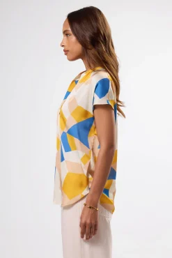 Renata Recycled Sateen Blouse
