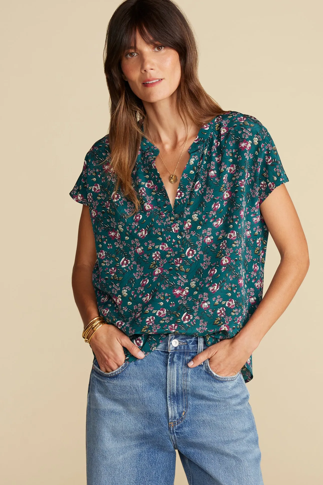 Renata Washable Silk Blouse