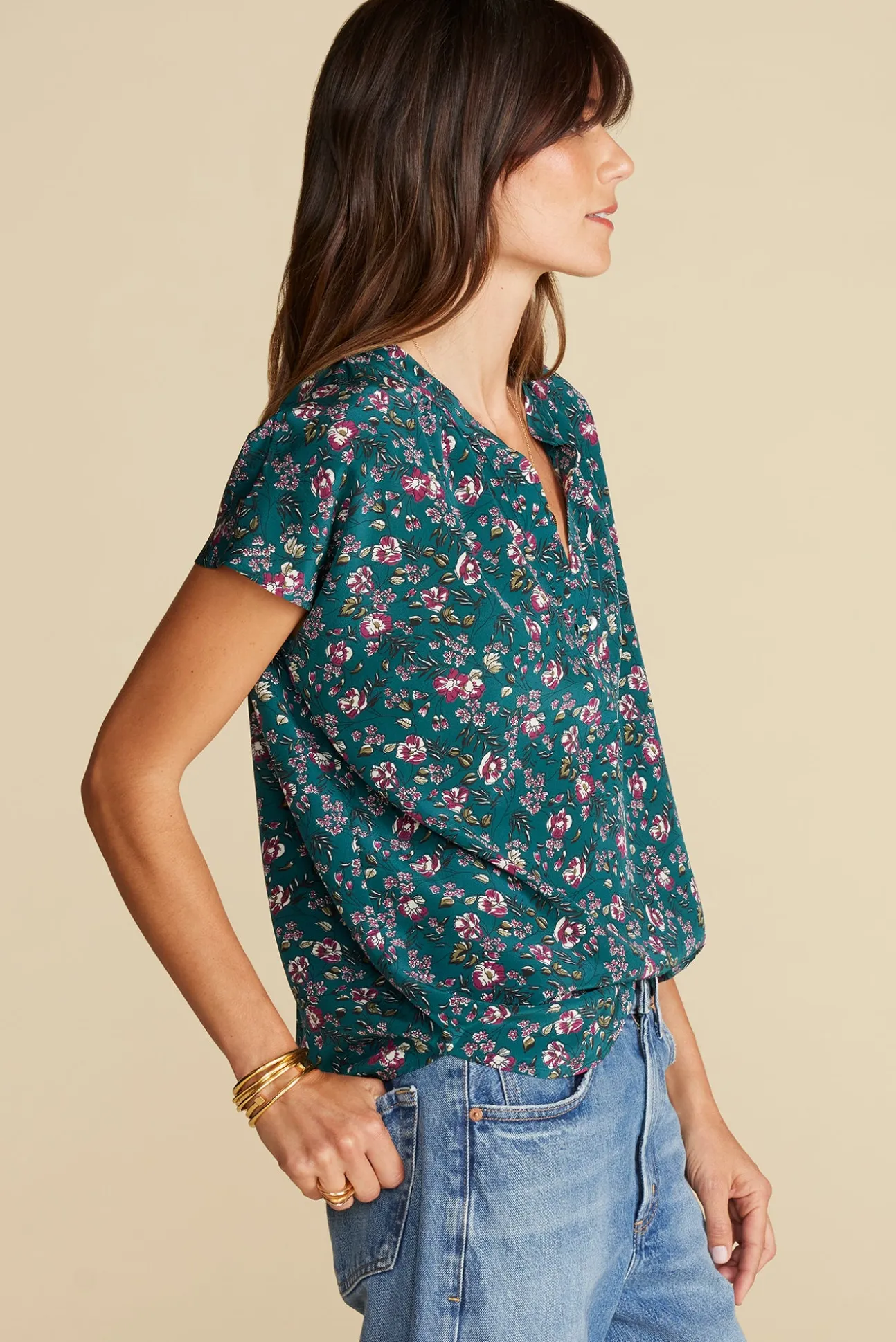 Renata Washable Silk Blouse