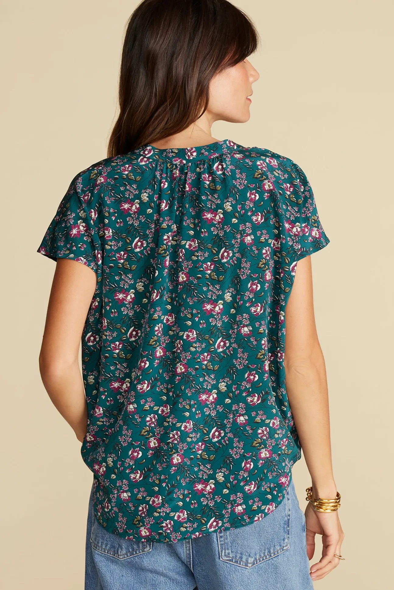 Renata Washable Silk Blouse