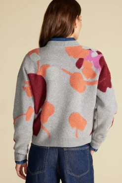 Rowan Jacquard Crew Neck Sweater