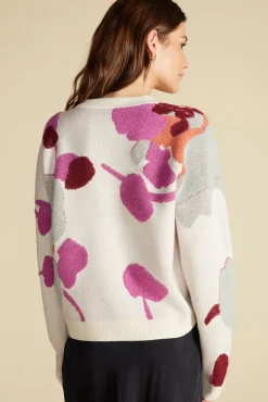 Rowan Jacquard Crew Neck Sweater