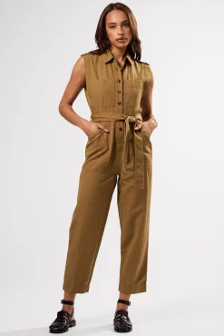 Sienna Cotton Linen Jumpsuit