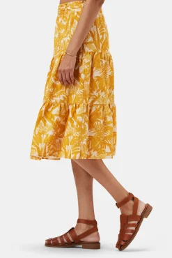 Silas Cotton Linen Skirt