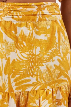 Silas Cotton Linen Skirt