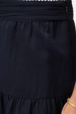 Silas Cotton Linen Skirt