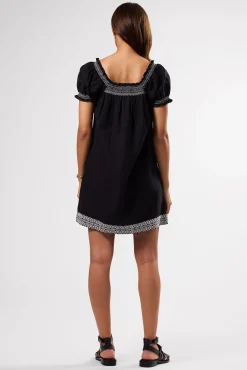 Smocked Embroidery Dress