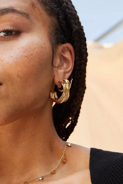SOKO Nyundo Hoop Earrings