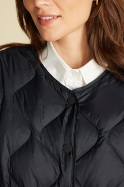 Solene Quilted Puffer Coat