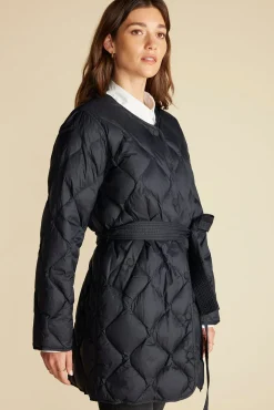 Solene Quilted Puffer Coat