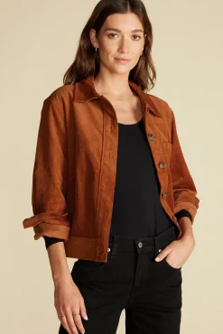 Spencer Corduroy Trucker Jacket