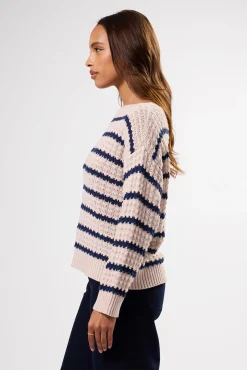 Stripe Novelty Sweater