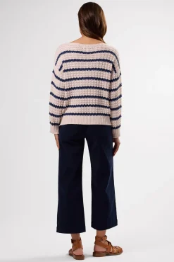Stripe Novelty Sweater