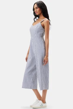 Taya Seersucker Jumpsuit