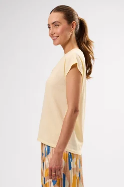 V Neck Solid Tee