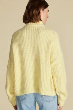 Veronique Chunky Half Zip Pullover Sweater