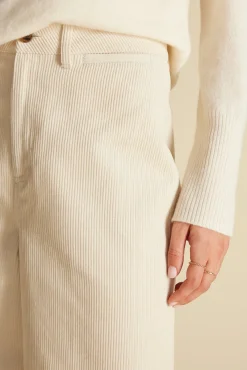 Wide Leg Utility Corduroy Pant