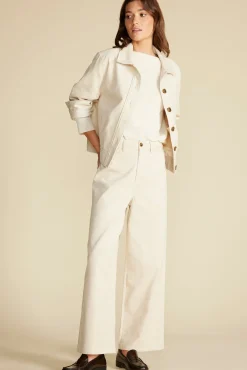 Wide Leg Utility Corduroy Pant