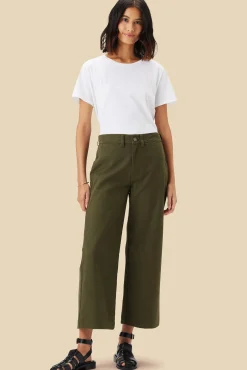 Wide Leg Utility Pant