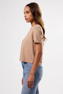Yvette Silk Knit Tee